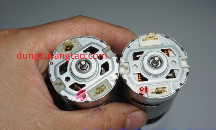 Motor Johnson 545 12V 2 bạc đạn / Động cơ 545 12v