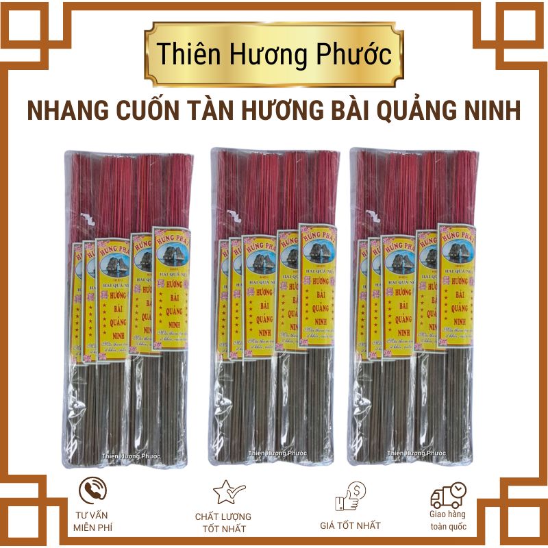 Nhang Cuốn Tàn Số 1- Hương Thơm Lâu Dài, An Toàn Cho Mọi Nhà