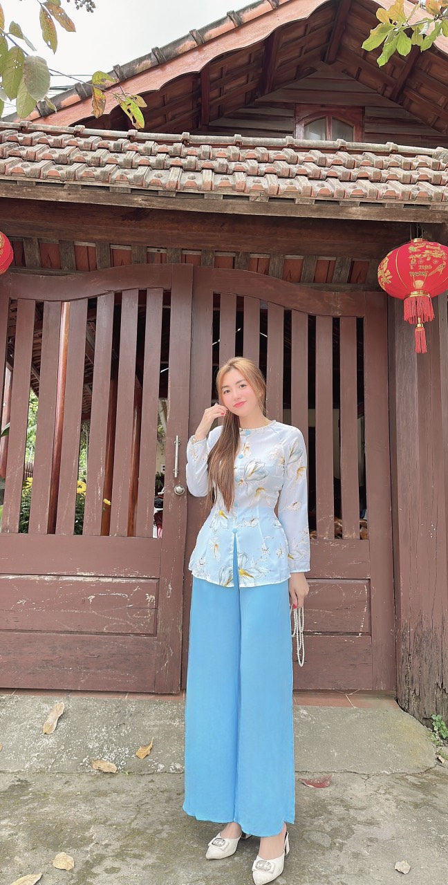Đồ Lam Đi Chùa Lụa Đẹp Cao Cấp Trang Nhã