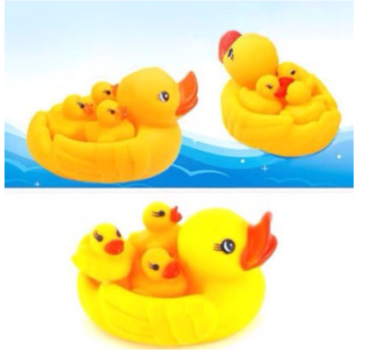 Đàn Vịt Chip Thả Bồn Tắm- Vịt mẹ và vịt con