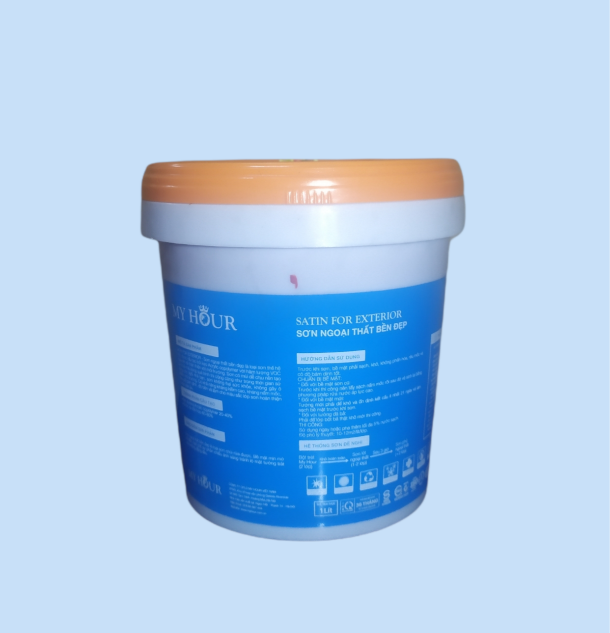 Sơn Màu Xanh Cốm Tươi Ngoại Thất