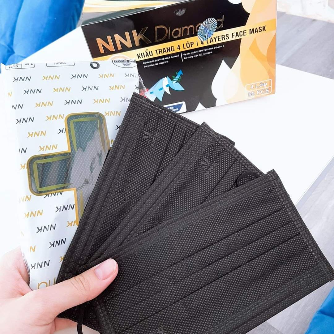 Khẩu Trang Y Tế NNK 4 Lớp Kháng Khuẩn(Hộp 50c)