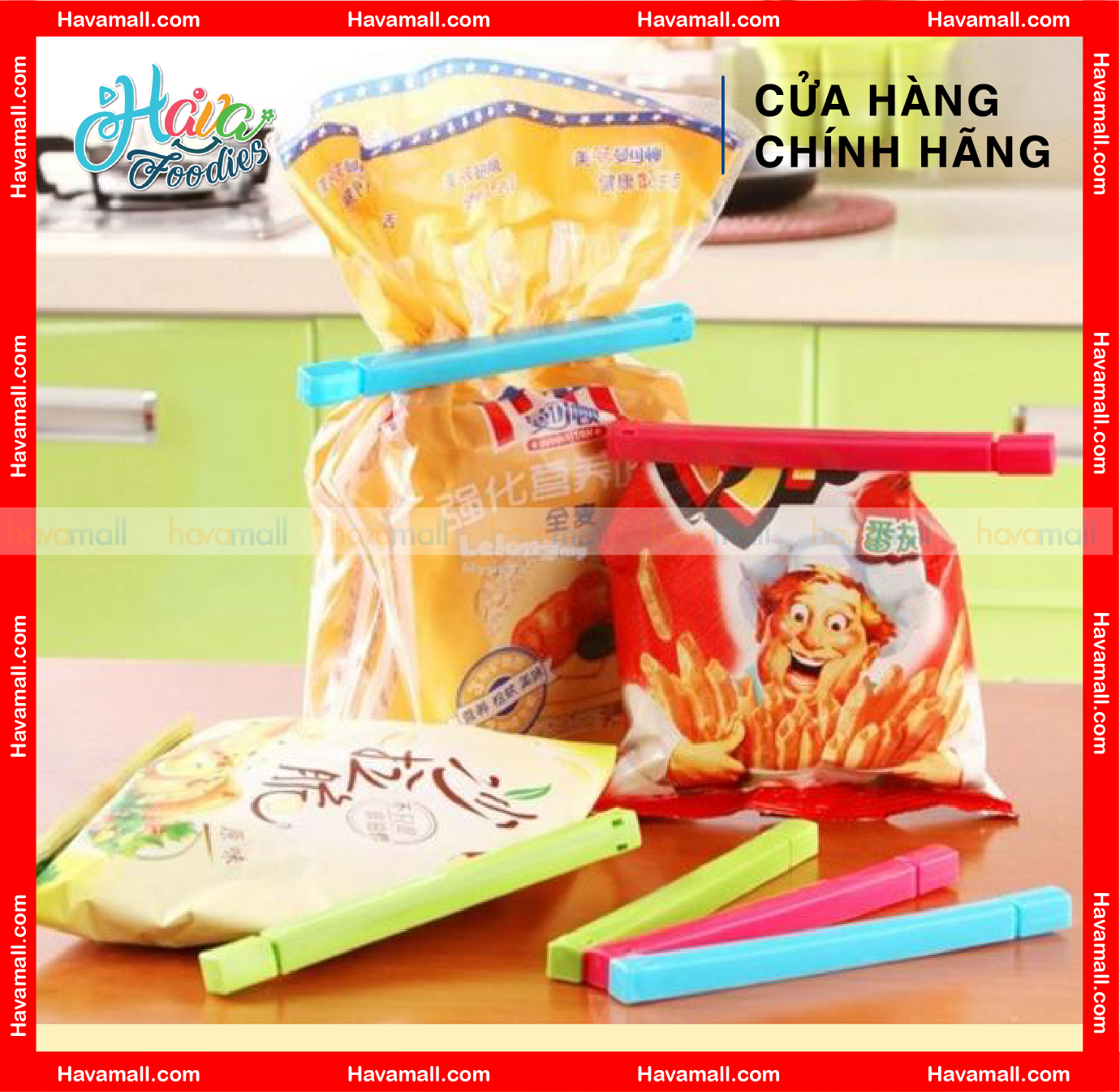 [HÀNG CÔNG TY NHẬP KHẨU] Túi Kéo Giữ Thực Phẩm Uncle Bills