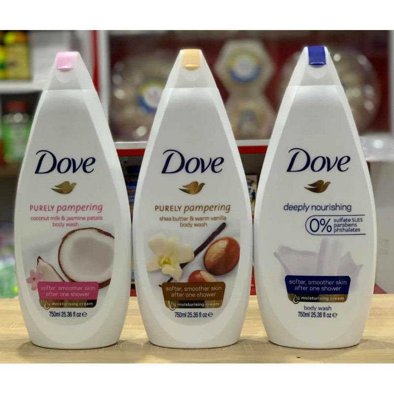 [HCM]Sữa Tắm Dove 750ML (Sản Xuất Đức)