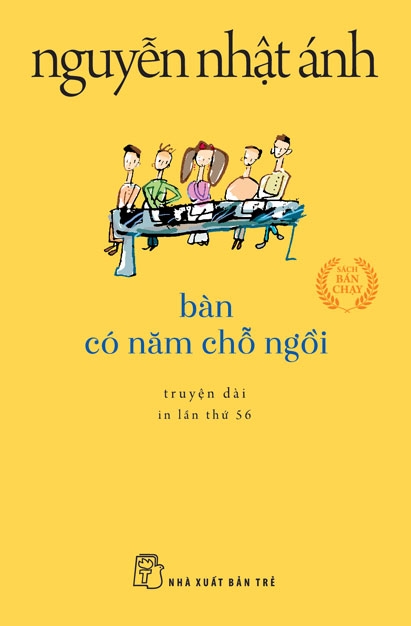 Sách nxb trẻ - bàn có năm chỗ ngồi