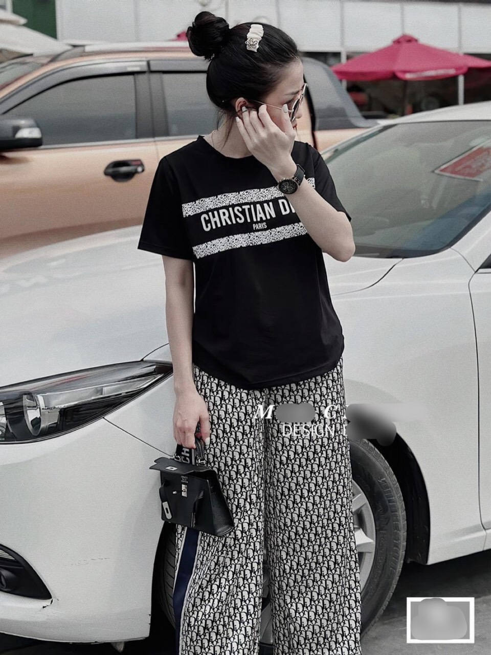 ❗❗Set bộ áo cotton + quần lụa