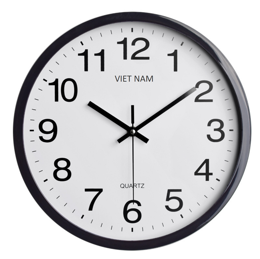ĐỒNG HỒ TREO TƯỜNG VIET NAM SIZE 30CM