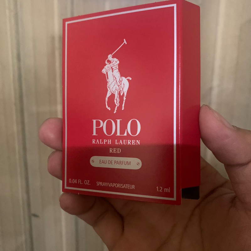 Nước hoa vials Ralph Lauren Polo Red Eau de Parfum 1.2ml