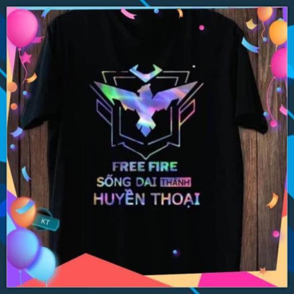 >> BÁO GIÁ ÁO THUN NAM PHẢN QUANG 7 MÀU GAME FREE FIRE | Shopee Lazada Sendo Tiki mới nhất 212 (SALE 50%) SALE- Áo thun phản quang 7 màu free fire sống dai Huyền thoại - áo FF chất /giá tốt chất lượng