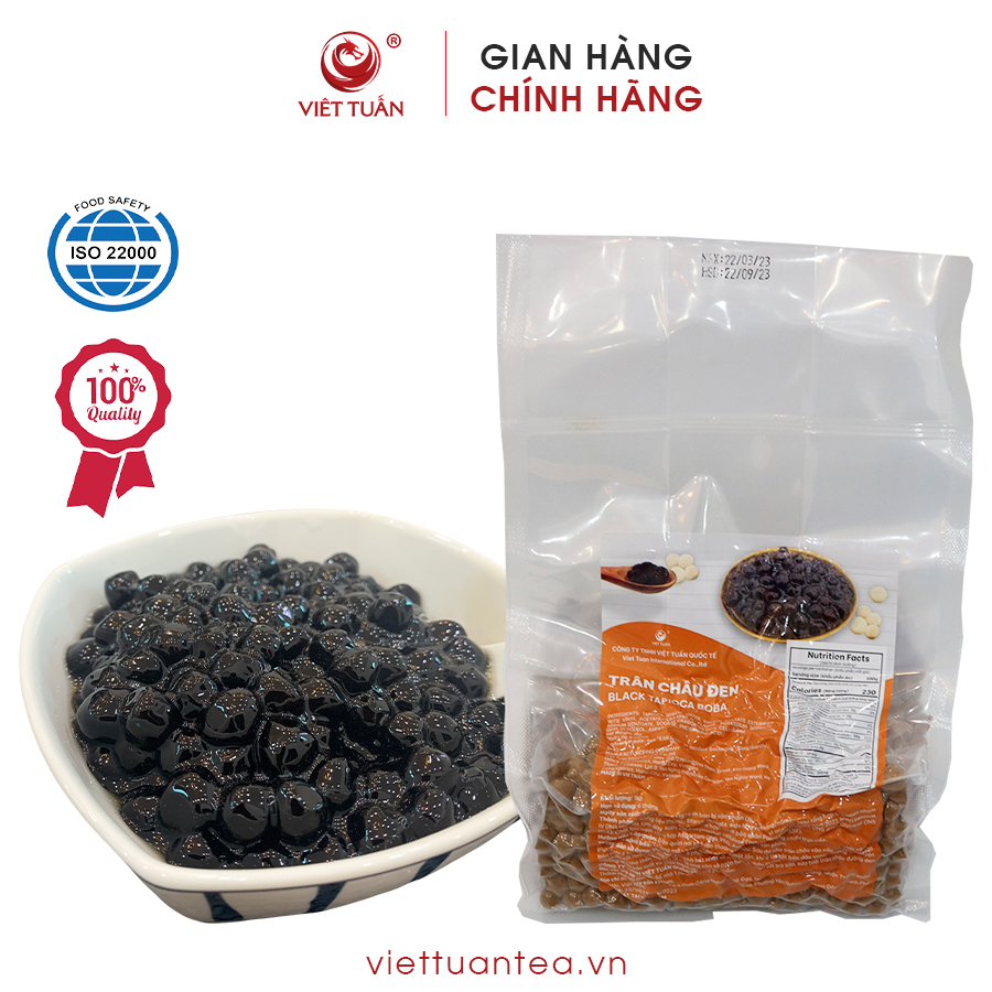Các Loại Hạt Trân châu - Tapioca Boba Việt Tuấn