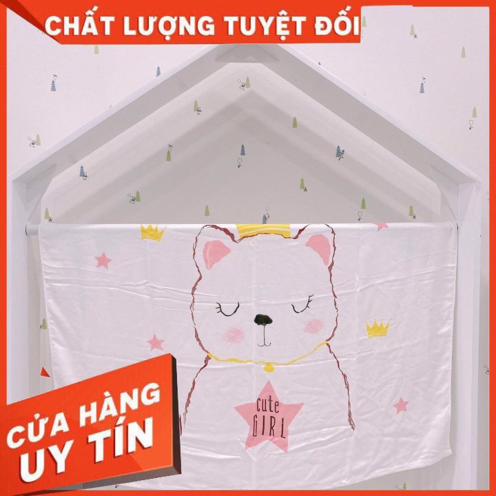 Khăn Lụa Aden Đa Năng Sợi Tre 1.1mx1.2m / Khăn tắm bé