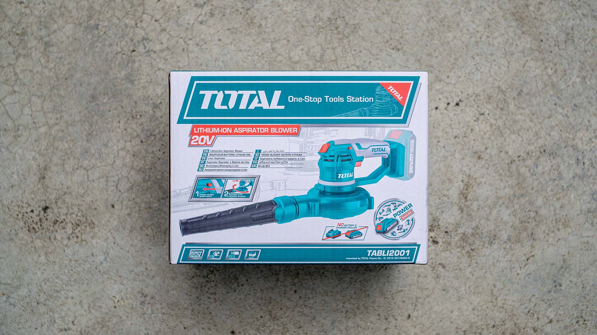 [HCM]MÁY THỔI BỤI DÙNG PIN LITHIUM TOTAL 20V TABLI2001 ( không kèm pin và sạc )
