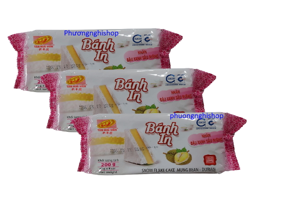 Bánh in 5 miếng 200gr Tân Huê Viên