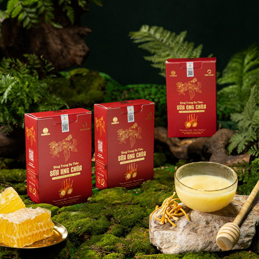 Đông Trùng Hạ Thảo Sữa Ong Chúa