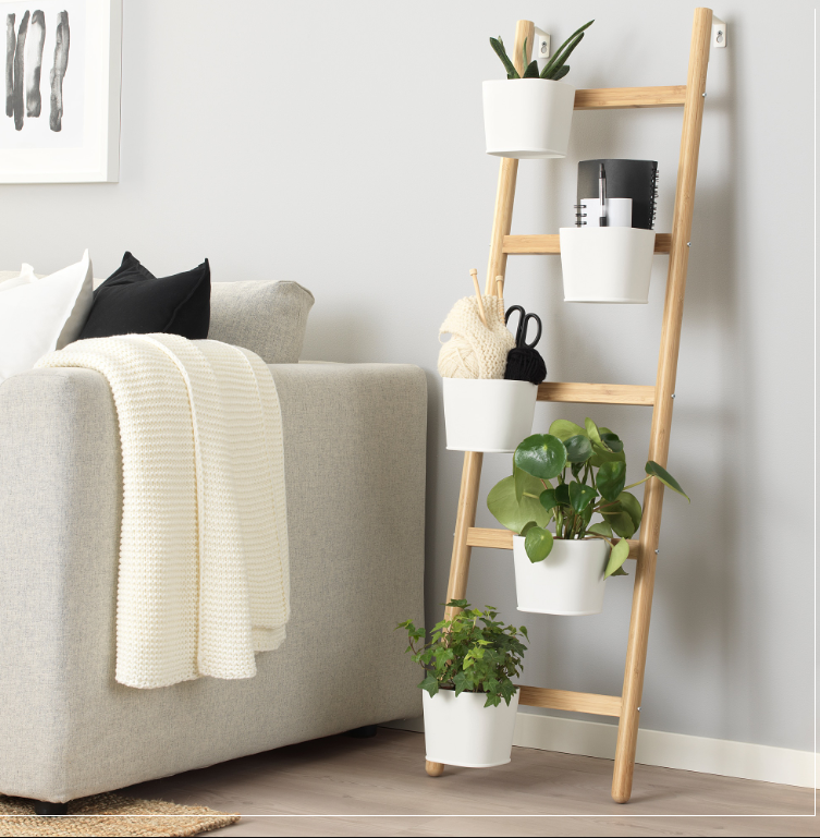 COMBO 5 THANG TRE DECOR 45CM*150CM  - BAMBOO LADDER