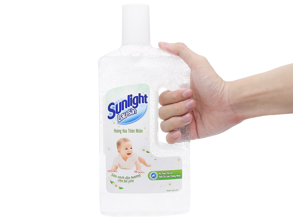 Nước Lau Sàn Sunlight Hương Hoa Thiên Nhiên Chai 1Kg