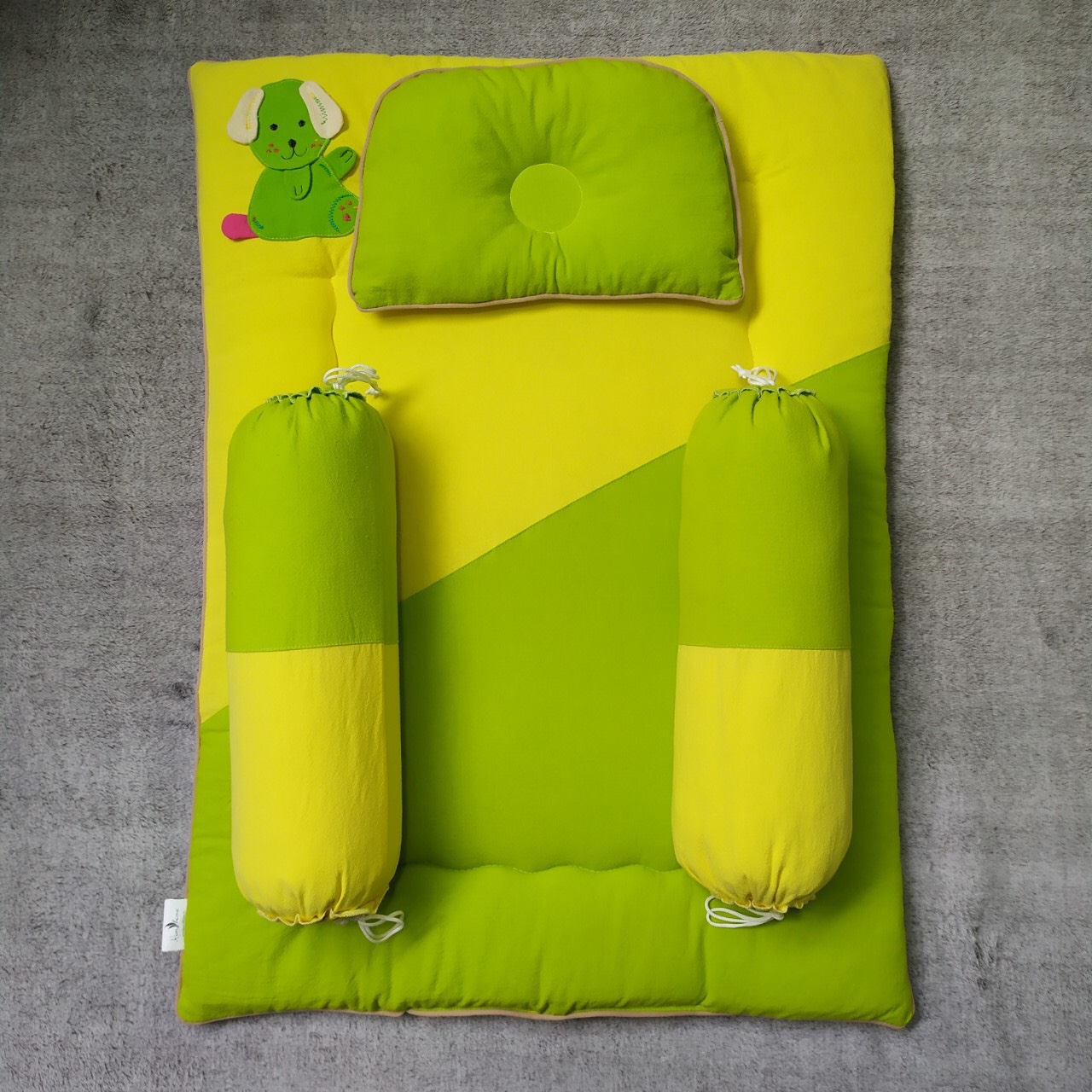 [HCM]Bộ Nệm Gối Cotton Dành Cho Bé Sơ Sinh