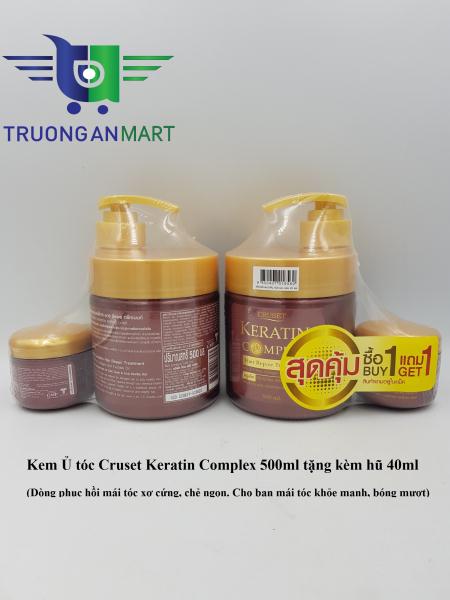 KEM Ủ TÓC CRUSET 500ML TẶNG HŨ 40ML (MÀU TÍM)