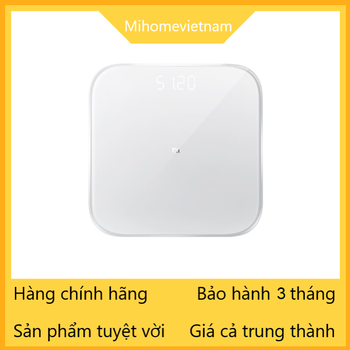 Mihome HCM Cân điện tử Xiaomi Mi Scale Gen 2 Hàng chính hãng- BH 3 tháng