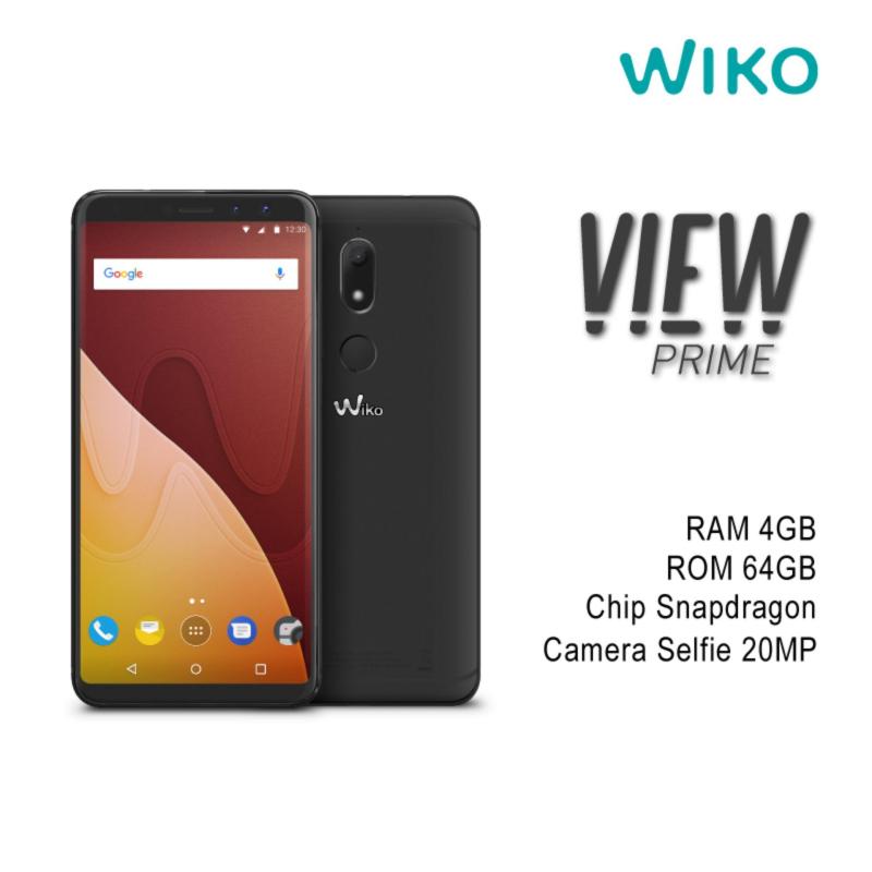 Điện thoại Wiko View Prime - Ram 4GB, Rom 64GB, Pin 3000 mAh, Màn hình 5.7 , Chipset Snapdragon 430 MSM8937, Camera sau 16.0 MP, Camera trước 20.0 MP - Hàng chính hãng