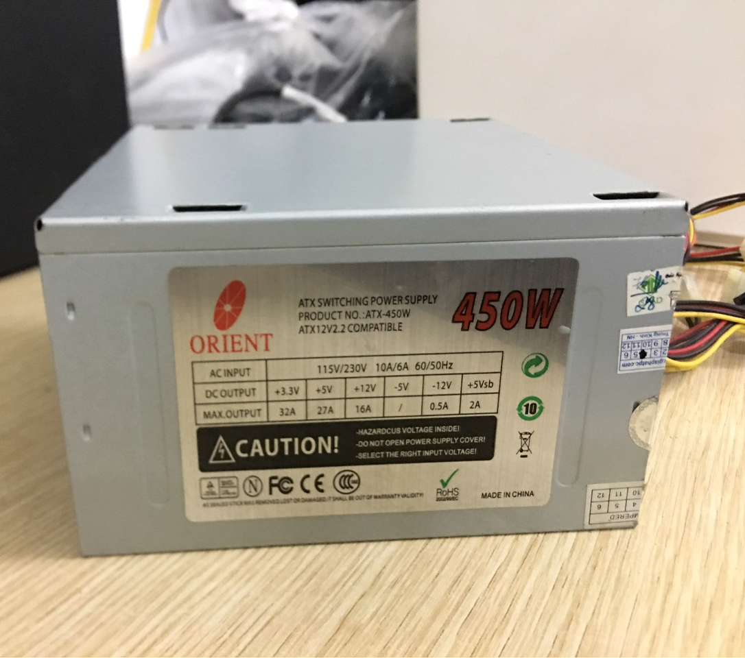 Nguồn máy tính thường bóc case máy tính cũ