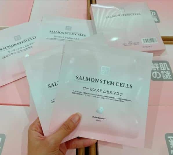 MẶT NẠ NHAU THAI DNA CÁ HỒI SALMON STEM SCELL ( LẺ 1 MIẾNG )