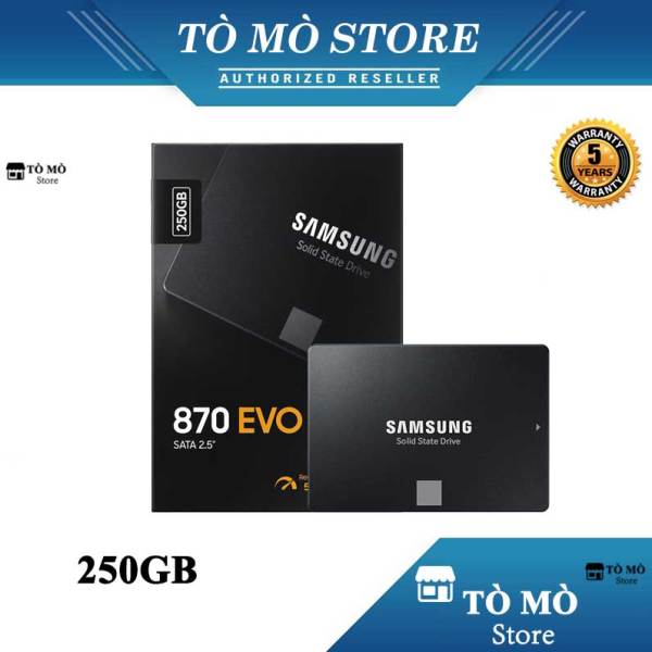 Bảng giá [HCM]Ổ cứng SSD Samsung 870 EVO 250GB 2.5-Inch SATA III - Bảo hành 5 năm Phong Vũ