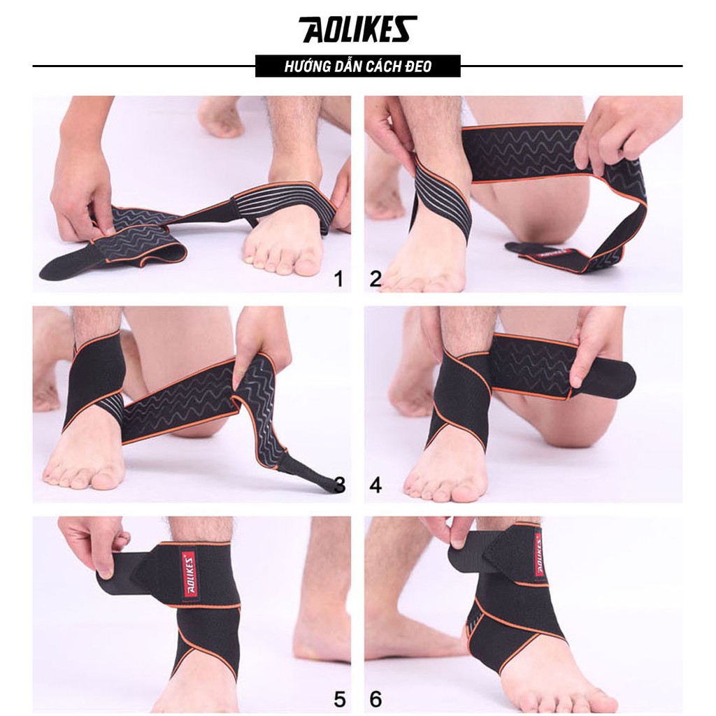 Bảo Vệ Cổ Chân , Băng Cuốn Mắt Cá Cổ Chân Aolikes