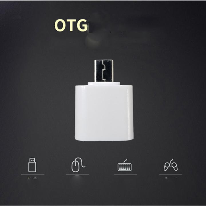Jack chuyển đổi OTG micro android V8 sang USB