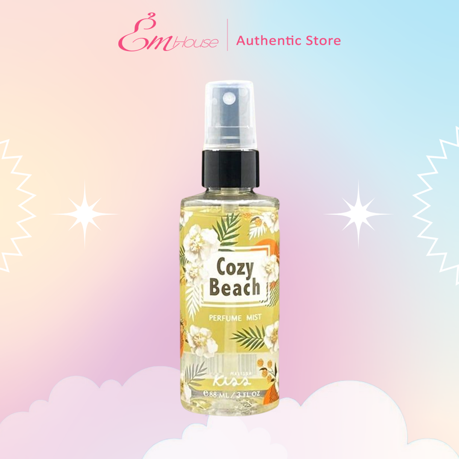 Xịt Thơm Body Malissa Kiss Cozy Beach Perfume Mist