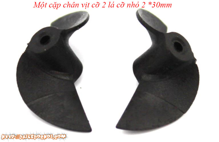 CV6C CẶP CHÂN VỊT 2 LÁ CỠ NHỎ 2 * 30MM