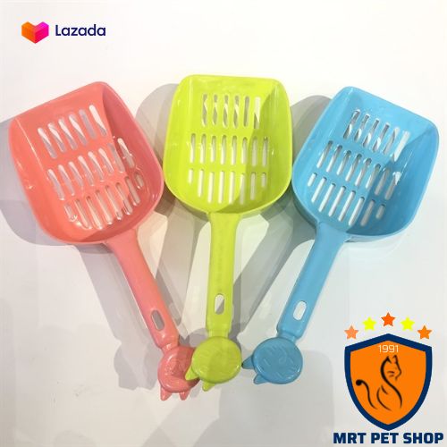 ( KHUYẾN MÃI ) Xẻng xúc cát phân mèo 0076