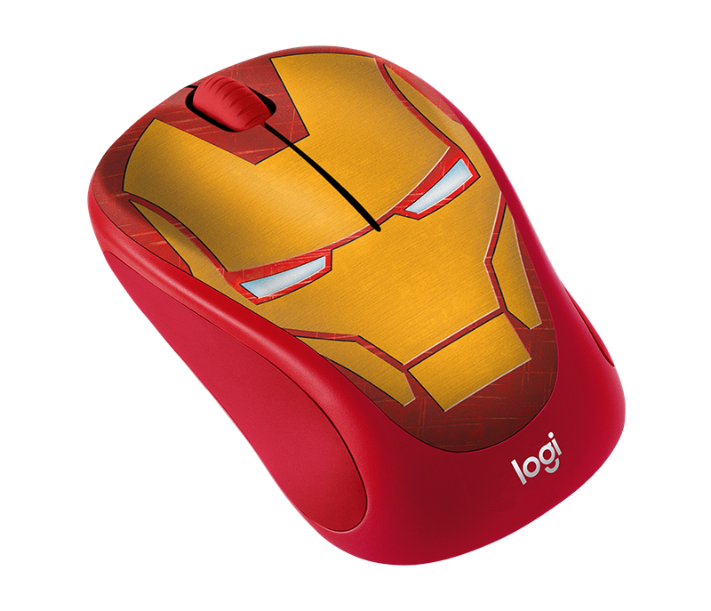 MOUSE LOGITECH M238 WIRELESS/ VÀNG (IRON MAN)