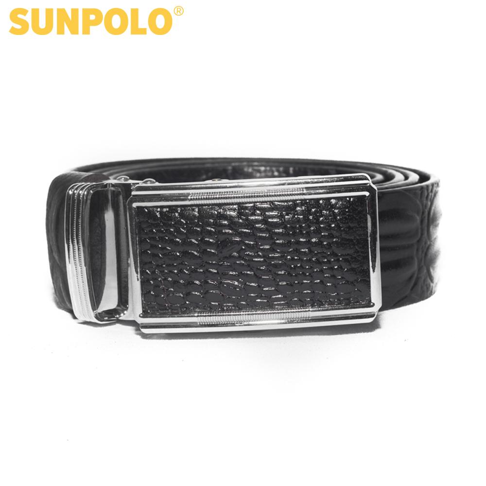 Thắt Lưng Nam Da Bò SUNPOLO BSAL02 (Đen, Nâu)