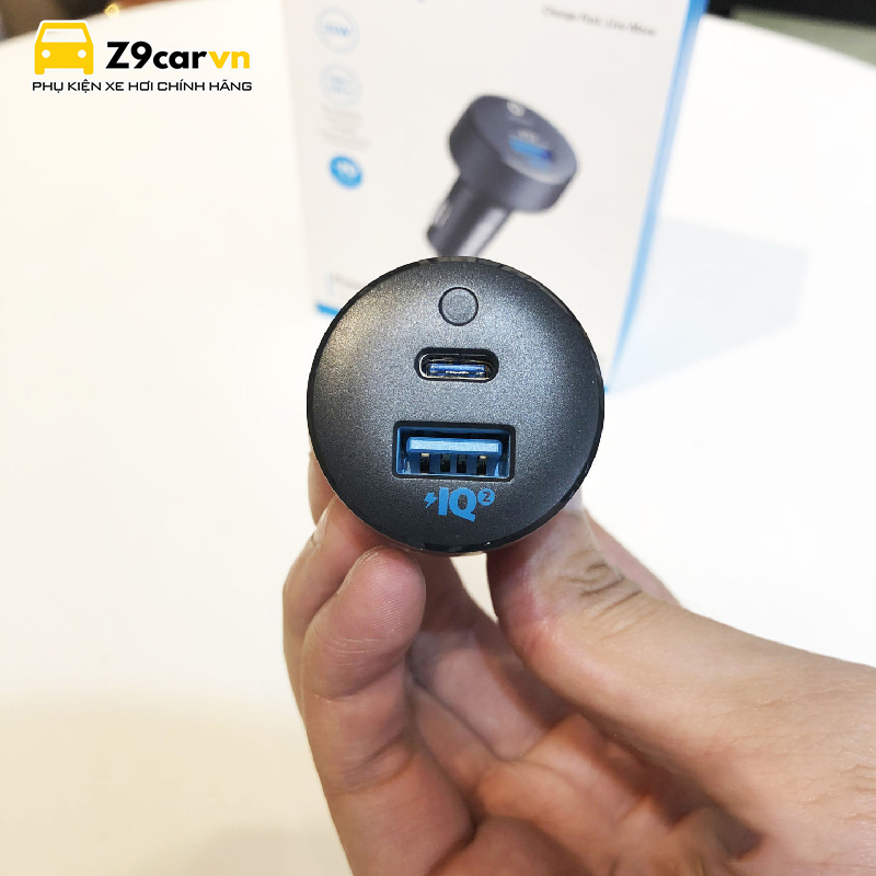 Tẩu sạc ô tô Anker PowerDrive PD +2