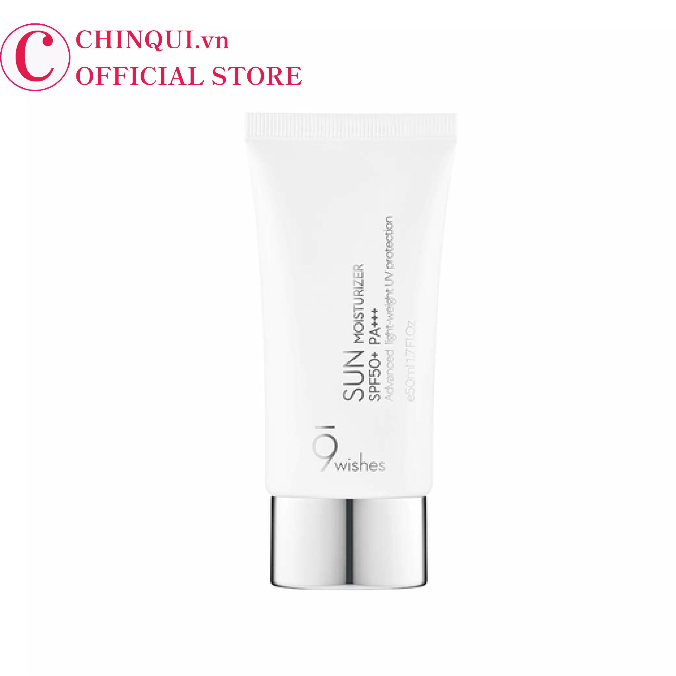 Kem chống nắng bảo vệ da và cấp ẩm 9Wishes Sun Moisturizer Spf 50 + Pa+++ 50ml