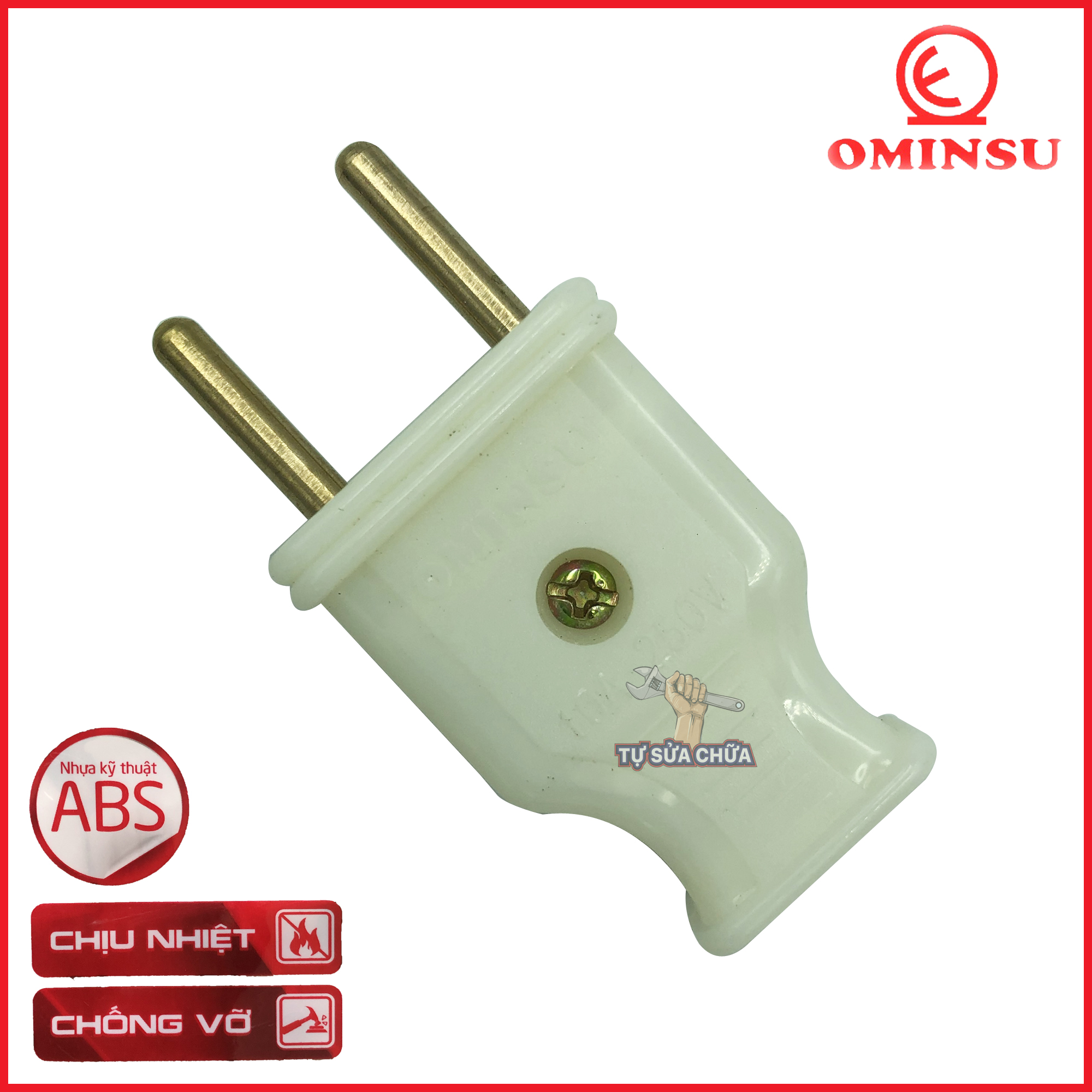 Ominsu P17-1 White Replacement Electric Plug