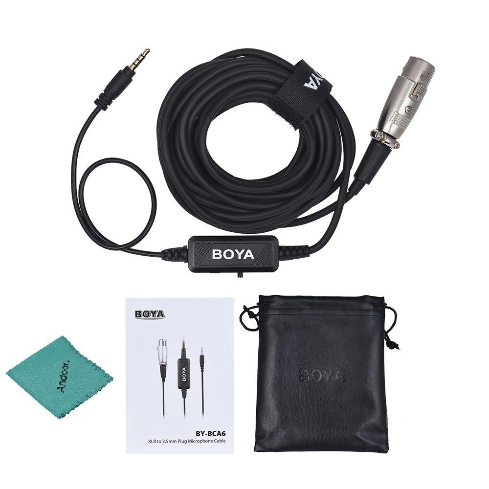 BOYA- Audio Adapter & Cable BY-BCA6