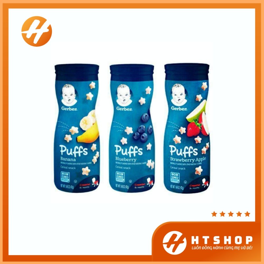 Bánh Ăn Dặm Hình Sao Gerber Hộp 42Gram