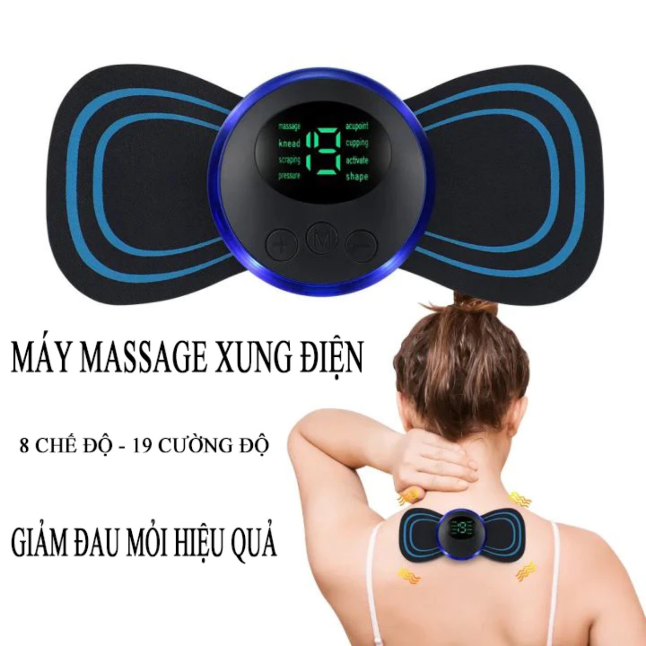 MÁY MASSAGE MINI XUNG ĐIỆN THƯ GIÃN TOÀN THÂN
