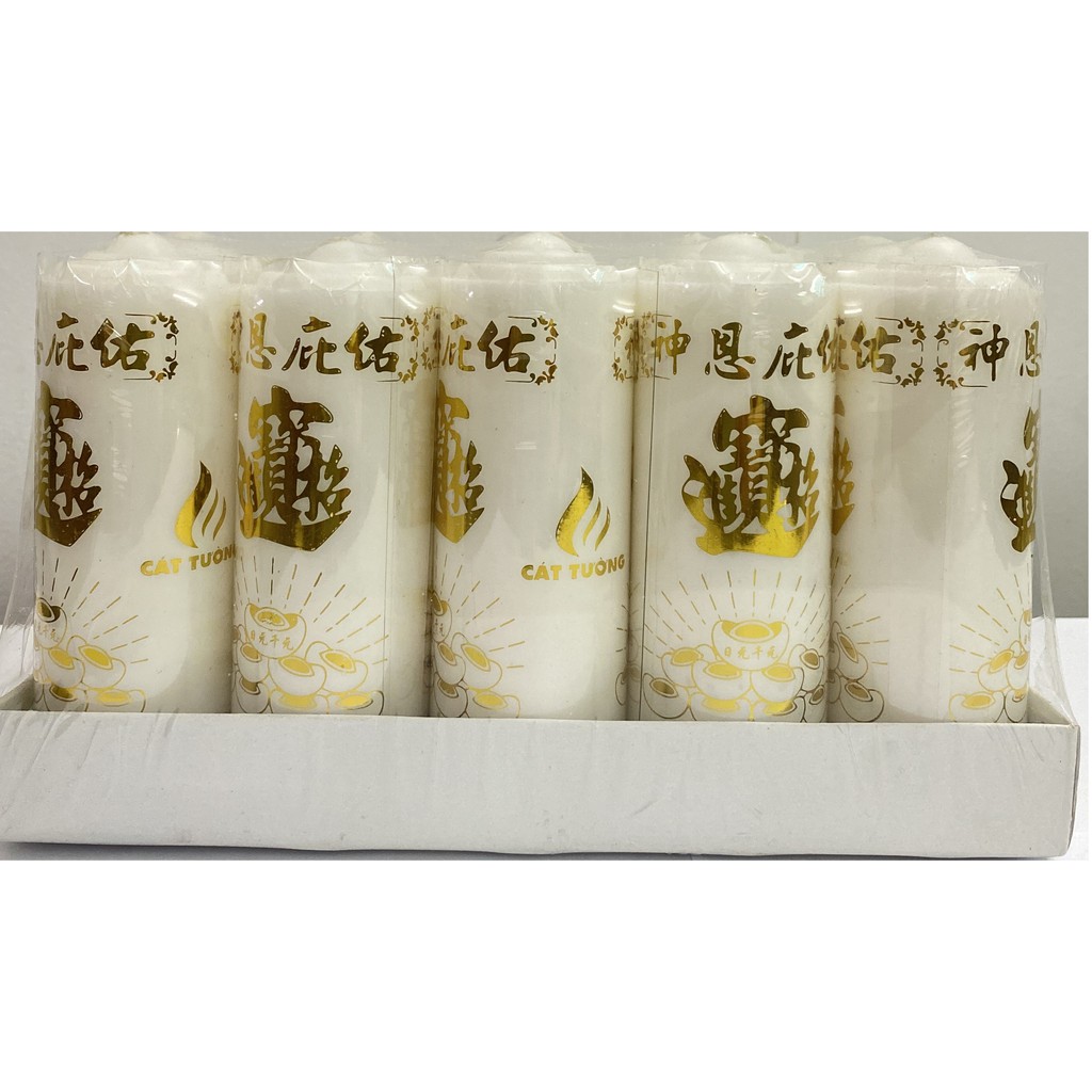 [HCM]Nến trụ 1pcs không mùi không khói