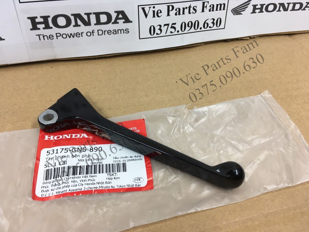 Tay thắng Super Dream, Dream Việt, Dream thái, Chính hiệu Honda Motor VN