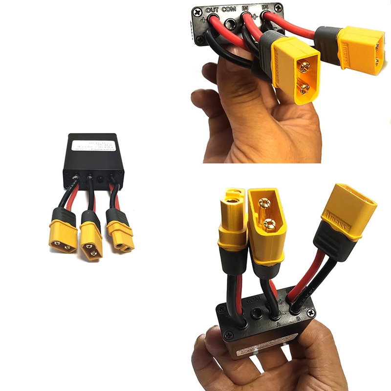Dual Battery Connection Adapter Switcher Module Increase Battery ...