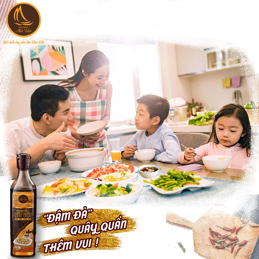 NƯỚC MẮM NÉT VIỆT - CHAI THỦY TINH 500ML