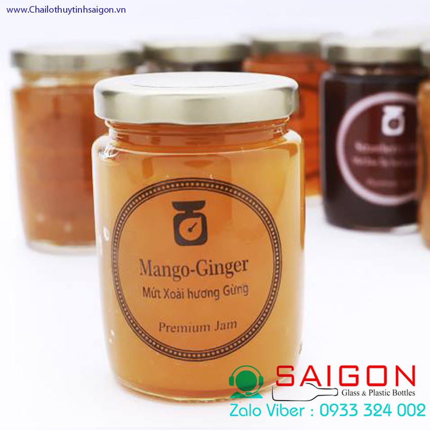 [HCM]Hũ Thủy Tinh 189ml Nắp Thiết  Thủy Tinh Cao Cấp