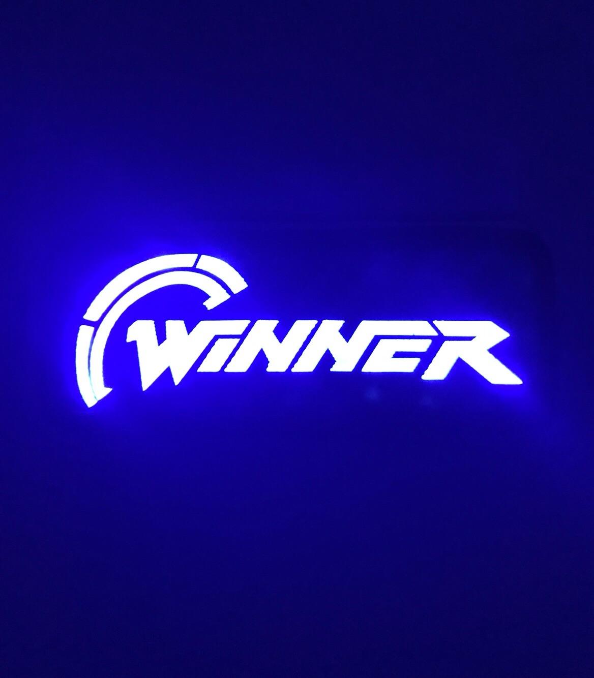 LED CHỮ ĐÈN BẮT DÈ ĐỘ EXCITER, WINNER Xanh - Đỏ