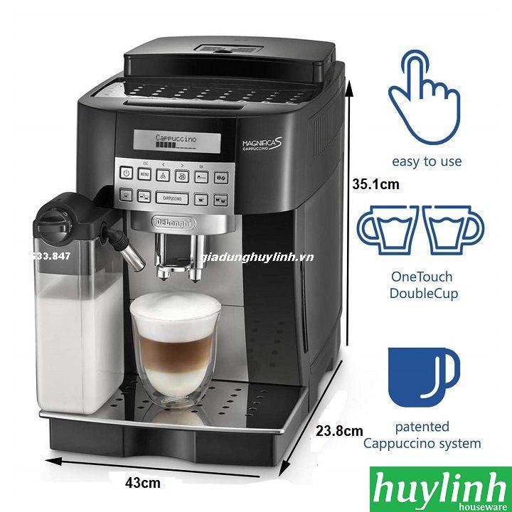 [Trả góp 0%]Máy pha cà phê tự động Delonghi ECAM22.360.B