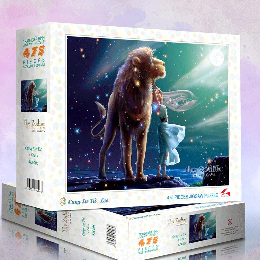 CUNG SƯ TỬ- Tranh Xếp hình 475-006