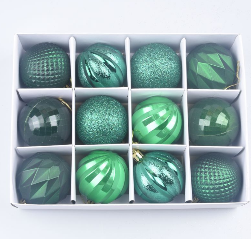 Set 6 quả châu trang trí noel 6cm MẪU E2 (ấn mua ngay để chọn phân loại)