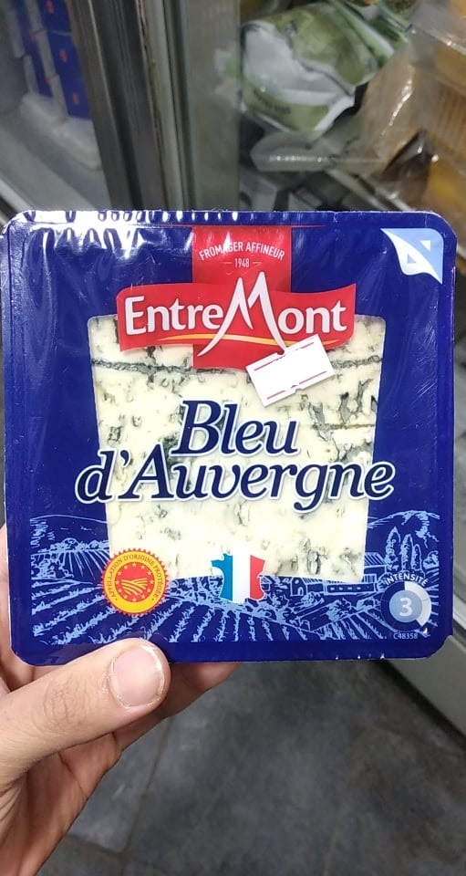 Pho mai mốc xanh Bleu Auvergne Entremont 125g